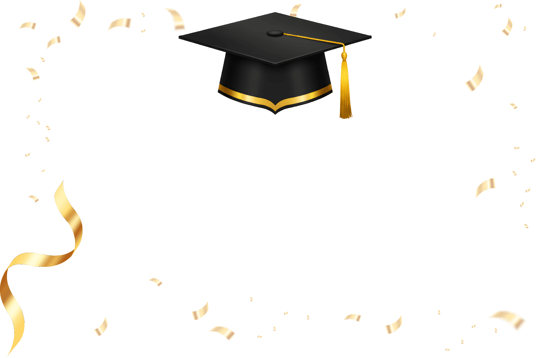 Graduation Cap Background